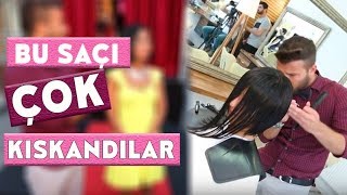 YAPTIĞI SAÇLA SUNUCUNUN BİLE TAKDİRİNİ KAZANDI - Benim Kuaförüm