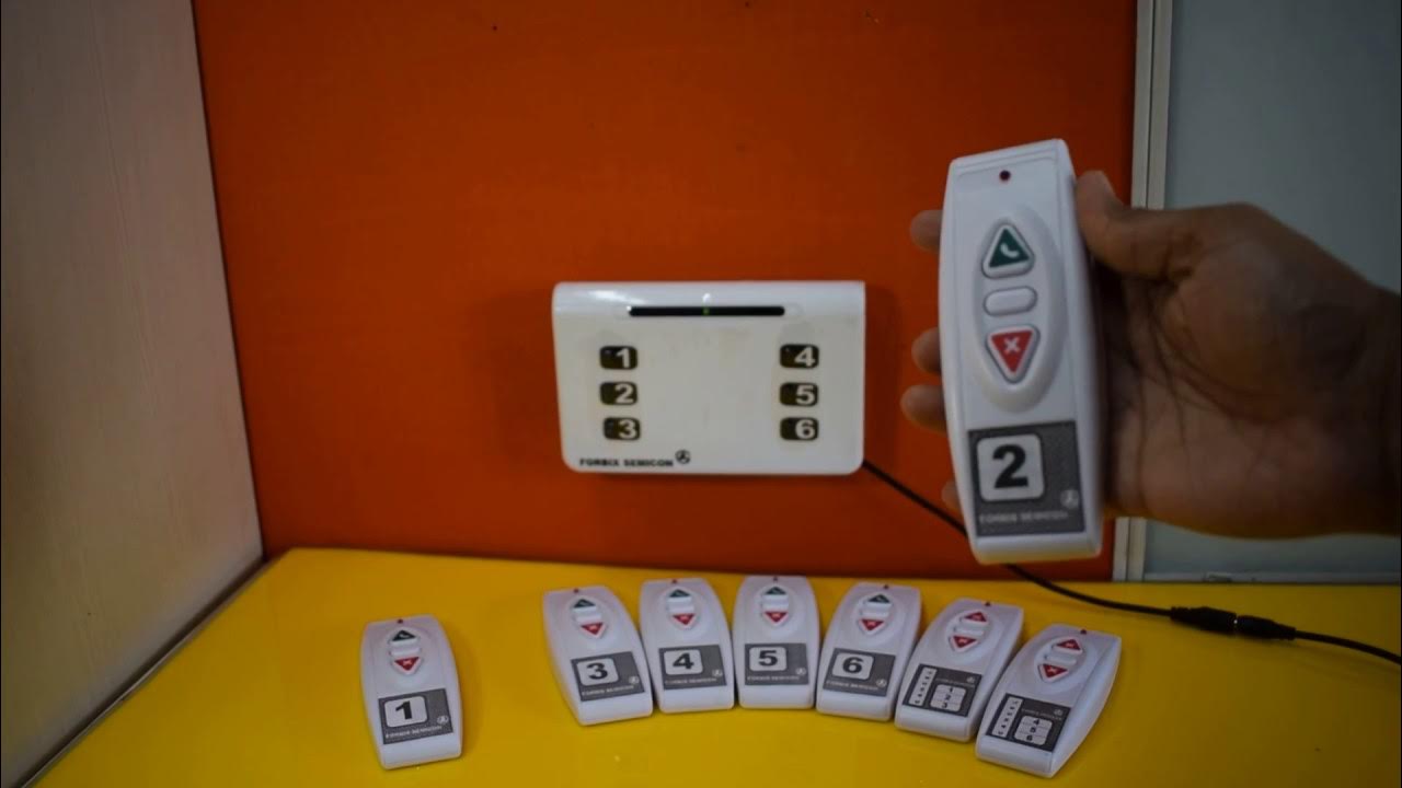 Wireless call bell, office peon call bell, FORBIX SEMICON, Nurse Call, Best wireless transmitter