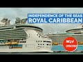 🛳 El crucero INDEPENDENCE OF THE SEAS de Royal Caribbean - recorrido total