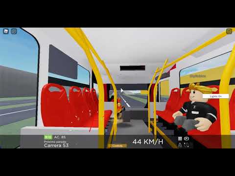 TransMueve: Ruta B10 AC.85-Bogotá TM Bus-ROBLOX