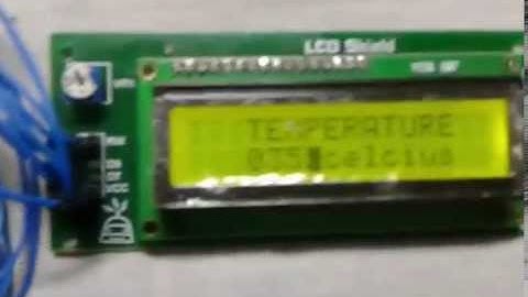 how to make temprature sensor by arduino and lm35  for home automation