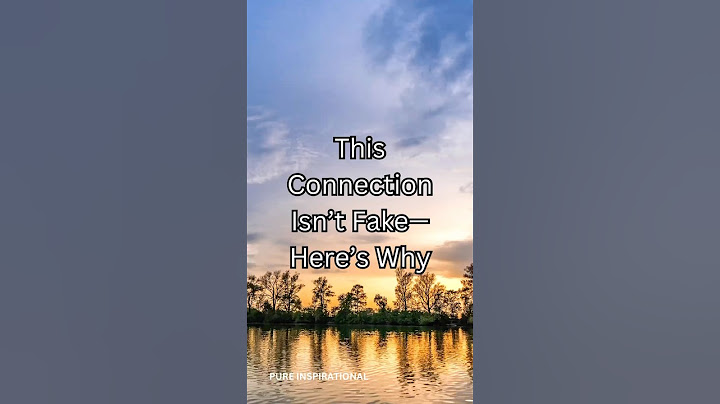 This Connection Isn’t Fake—Here’s Why