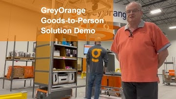 Ranger™ GTP goods-to-person (G2P) solution - GreyOrange warehouse automation-automated mobile robot