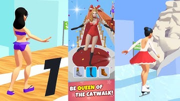 Shoe Race ​- All Levels Gameplay Walkthrough Android,ios (Levels 1 - 5 )