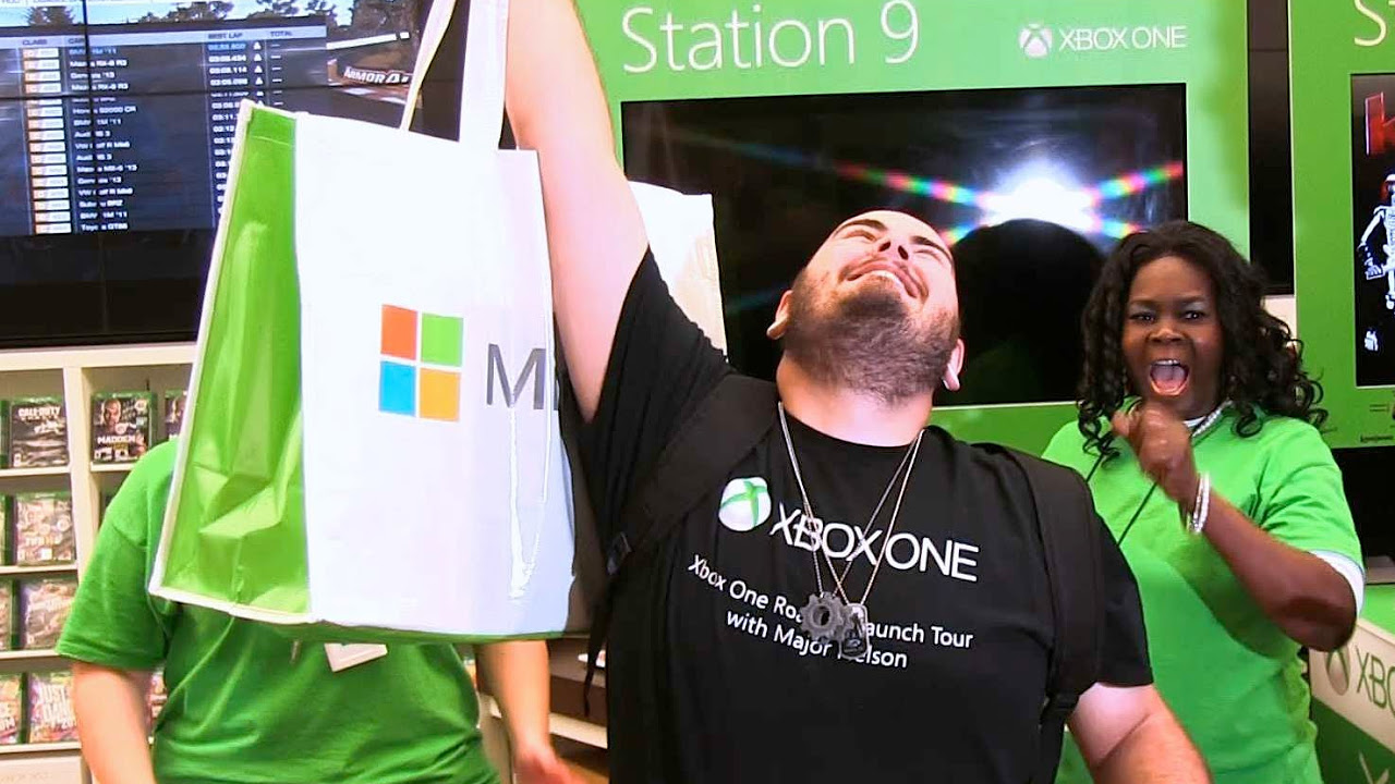 Xbox One released at midnight launch party