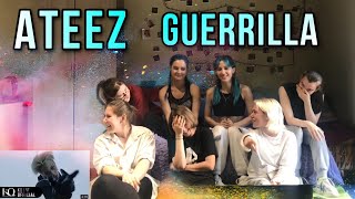 ATEEZ - GUERRILLA MV REACTION of Russian Cover Dance Team