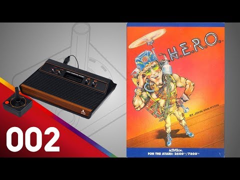 H.E.R.O. (Levels 1 to 20 + 1 PRO) [002] Atari 2600 Longplay/Walkthrough/Playthrough (FULL GAME)