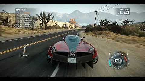 Need for Speed The Run online multiplayer (T6 Pagani)