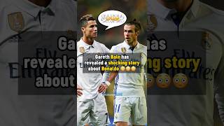 Bale's SHOCKING story about Ronaldo 😳 #football