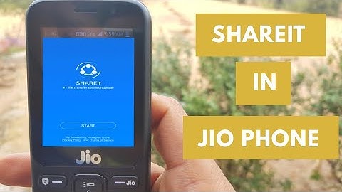 How To Use SHAREit In JioPhone | Send Or Share Files To Jio Phone | New Tips And Tricks | In Hindi