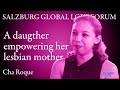 Cha Roque on her daughter empowering her lesbian mom ('Family is...?') | Salzburg Global LGBT Forum