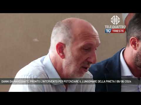 DANNI DA MAREGGIATE: PRONTO L'INTERVENTO PER POTENZIARE IL LUNGOMARE DELLA PINETA | 09/08/2024