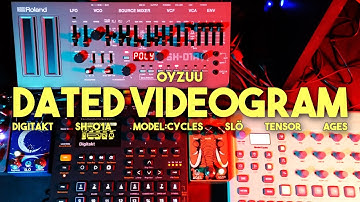 Dated videogram - Digitakt and friends (Model:Cycles, SH-01a, Slö, Tensor, Ages)