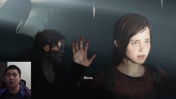 Smuggling Ellie and First Death- The Last Of Us Grounded Difficulty #3