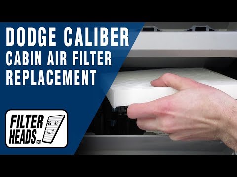 How to Replace Cabin Air Filter Dodge Caliber