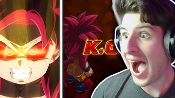 NEW Mini SS4 Goku REACTION in Dokkan Battle!