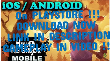HELLO NEIGHBOUR OUT NOW ON PLAYSTORE FOR ANDROID | LINK IN DESCRIPTION !!!