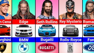 WWE Wrestler Their Car Brands