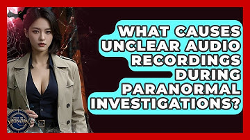 What Causes Unclear Audio Recordings During Paranormal Investigations? - Inside the Supernatural