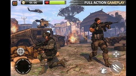 Real Commando Secret Mission -Level-1,2,3,4 and 5 - Android GamePlay - Shooting Games -gameworld 24