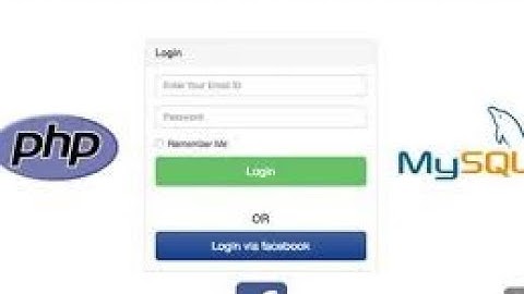 HOW FACEBOOK LOGIN WITH PHP AND MYSQL