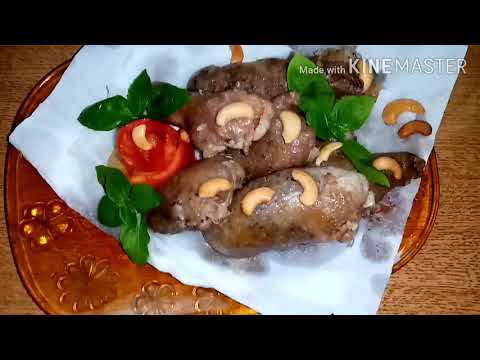 فيديو: رقاب دجاج محشي