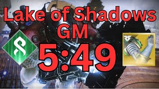 Lake of Shadows 2.0 Grandmaster Platinum 5:49 l Season of the Wish
