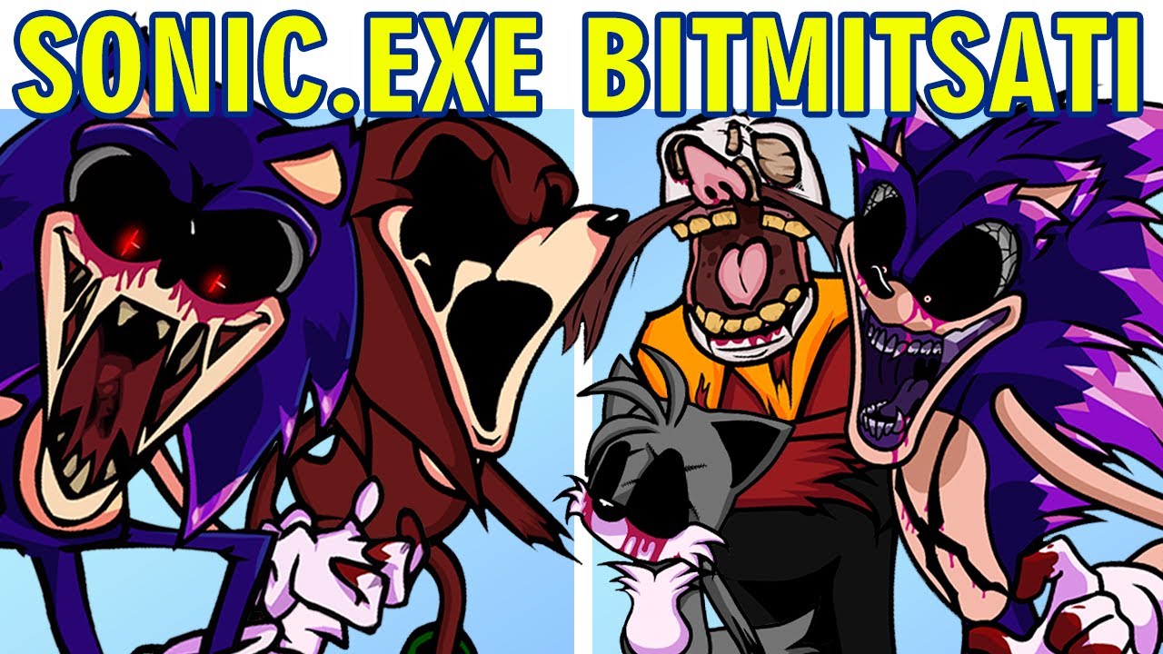 Sonic.EXE BITMITSATI VS Friday Night Funkin + Remastered 2 Years ...