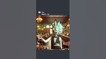 Are You British? (Ai Rick and Morty Doctor Who Edition) 🇬🇧 #ai #chatgpt #aiart