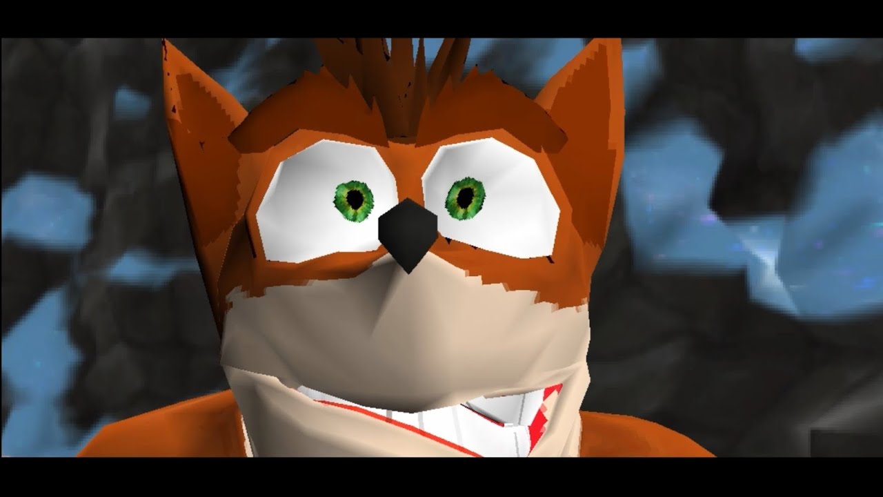 Crash Bandicoot Frost (fangame) new model and belly flop mechanic