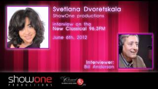 Bill Andreson at Classical 96.3 FM inteviews Svetlana Dvoretskaia on "Poor Liza"