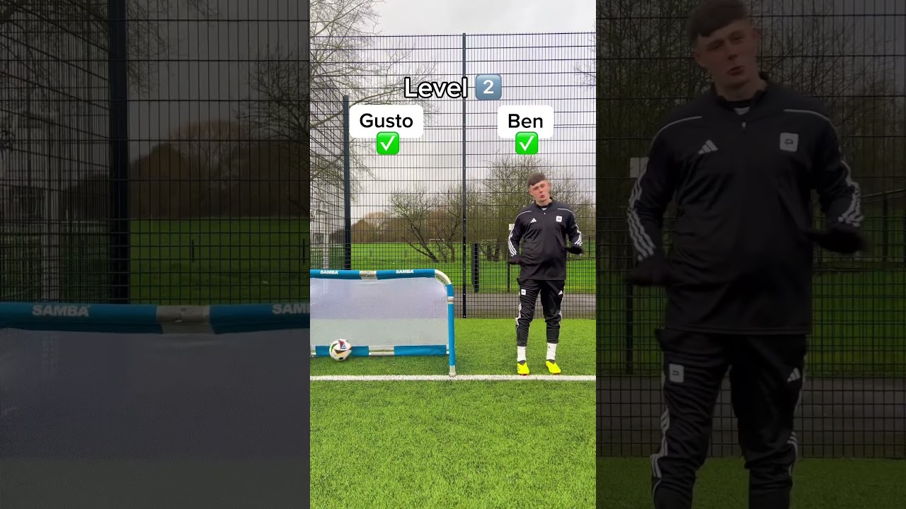 Mini Goal Challenge with Malo Gusto 🥅🔥 