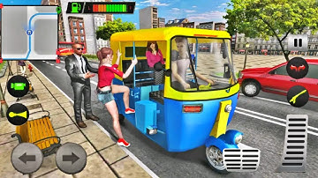 Modern Tuk Tuk Auto Rickshaw - Best Driving games simulator TT021 - Android Gameplay #003