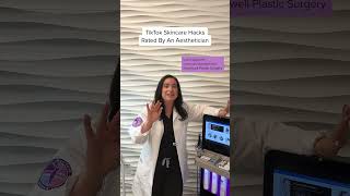 A pro rates TikTok skincare tips #shorts #skincaretips