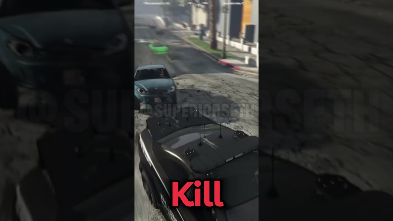 FiveM Police Shooting #gtarp #police #grandtheftauto #cops #fyp #fivem #funny