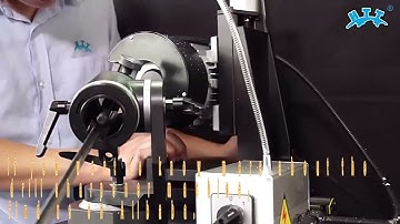 Gun drill grinding machine for sharpening drills