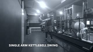 Single Arm Kettlebell Swing - Upside Strength Exercise Library