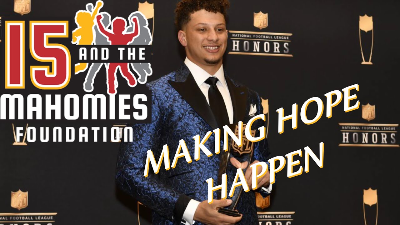 Patrick Mahomes - NFL MVP, Super Bowl Champion and Humanitarian - YouTube
