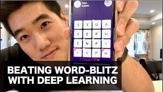 Word Blitz | Beating Facebook's Word Blitz with Deep Learning screenshot 2