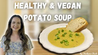 HEALTHY & VEGAN POTATO SOUP RECIPE screenshot 4