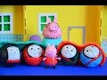 Peppa Pig Full Episode Sleepover With Thomas And Friends Play-Doh Blankets