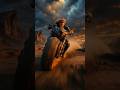 Ride Beyond the Wasteland #Cinematic #Action #Warrior #BikerGirl #EpicScene #4K #Survival #AIArt