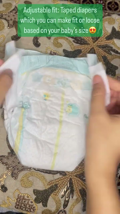 Pampers Active Baby Newborn Taped Diapers: Review #baby #diapers #newborn #shortsfeed #shorts