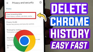 How To Delete Your Chrome History Permanently Fix 2024 || Chrome History Permanently Ksy Delete kry