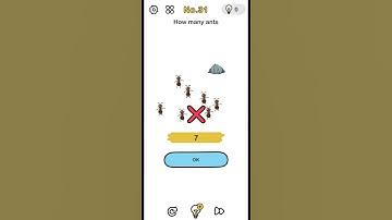 How many ants - Brain out