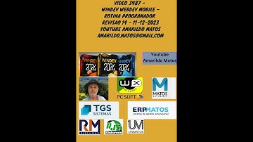 Video 3987 - windev webdev Mobile -Rotina programador Revisao 14 - 12-12-2023