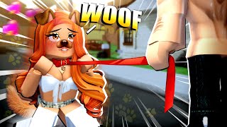 Being a REAL PUPPY in Roblox Da Hood Voice Chat