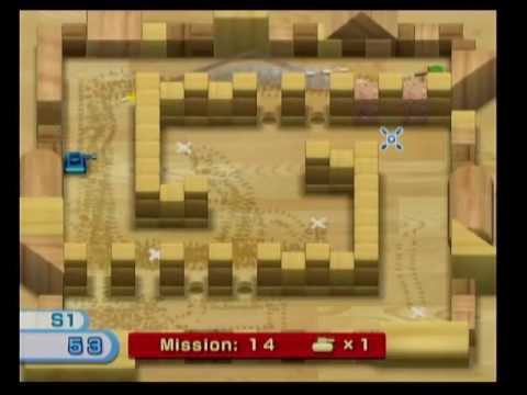 wii play tanks levels