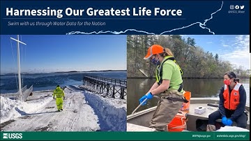 PubTalk-05/2023: Harnessing Our Greatest Life Force - Swim with Us Through Water Data for the Nation