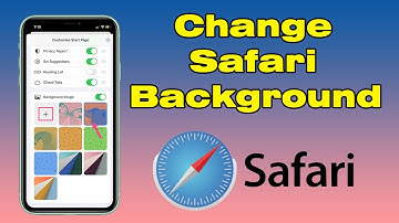 how to change Safari background on iPhone or iPad iOS 15